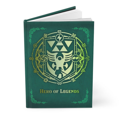 TLOZ Hero of Legends Hard cover Journal - Ruled Line