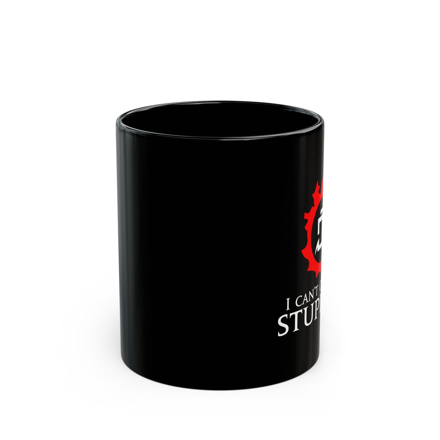 Astrologian - I can't out-heal Stupidity FFXIV 15oz & 11oz Black Mug