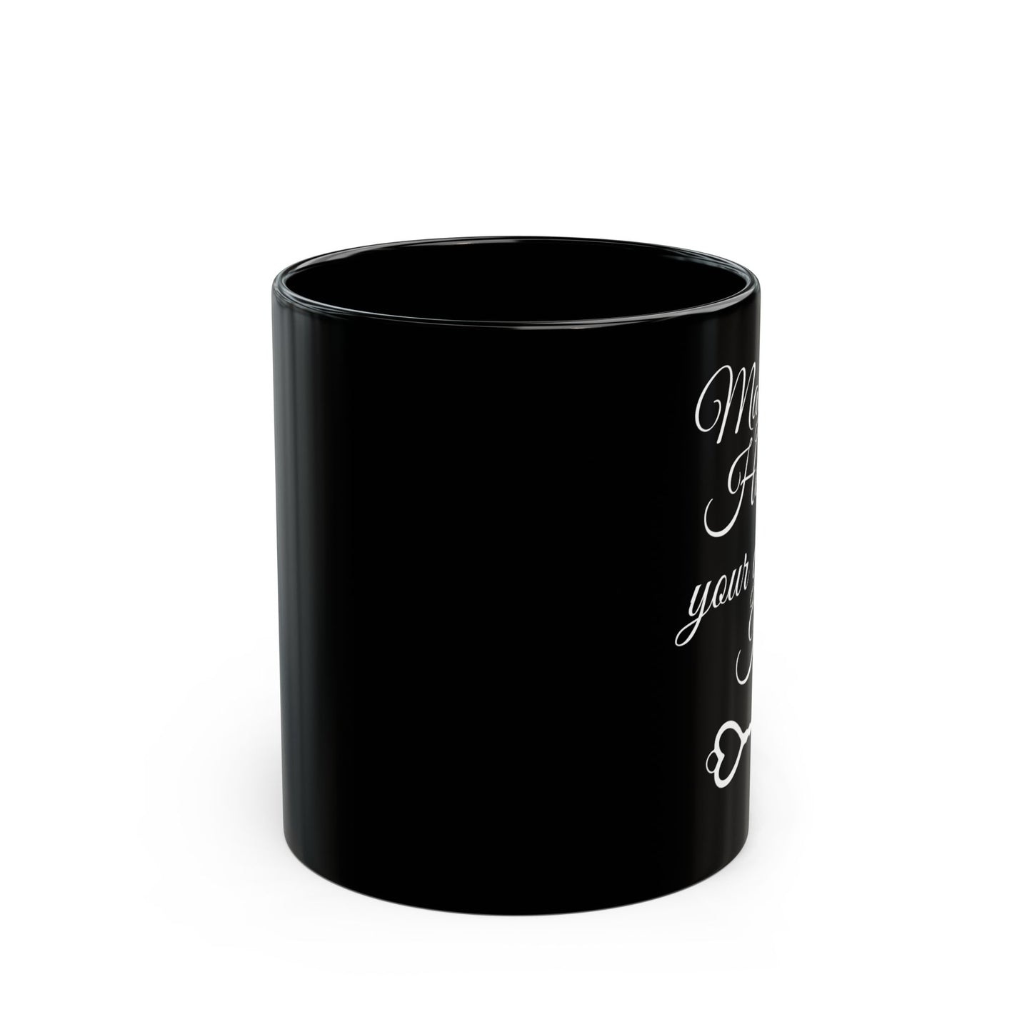 May your Heart be your guiding Key - Kingdom Hearts 11 & 15oz Black Mug