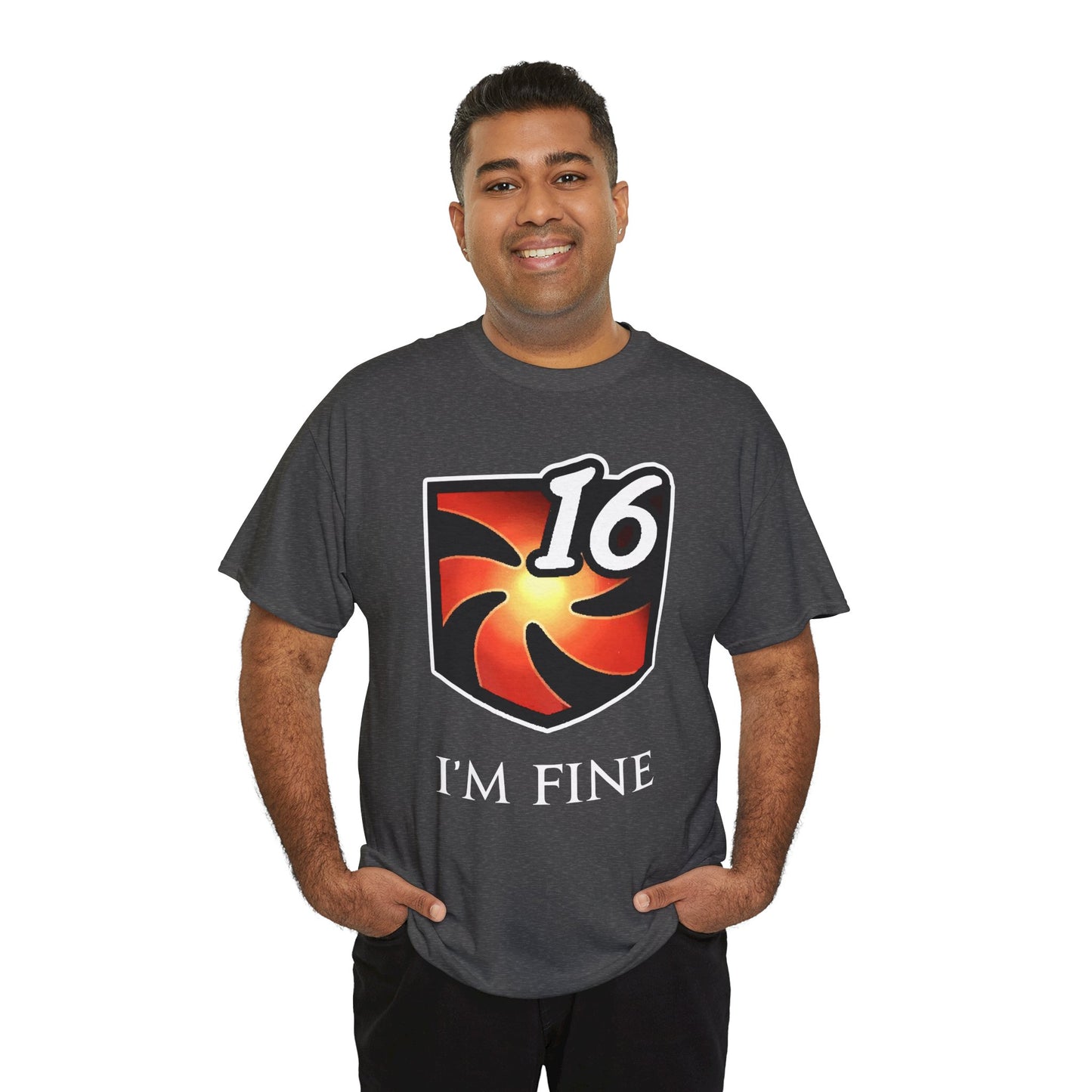 I'm fine - Vulnerability Stacks MMORPG FFXIV Online T Shirt