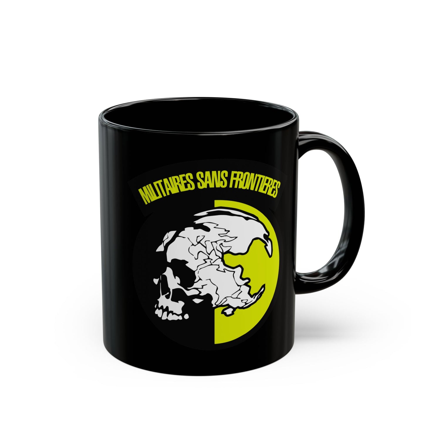 MSF Militaire sans Frontieres - Metal Gear 11 & 15 oz Black Mug