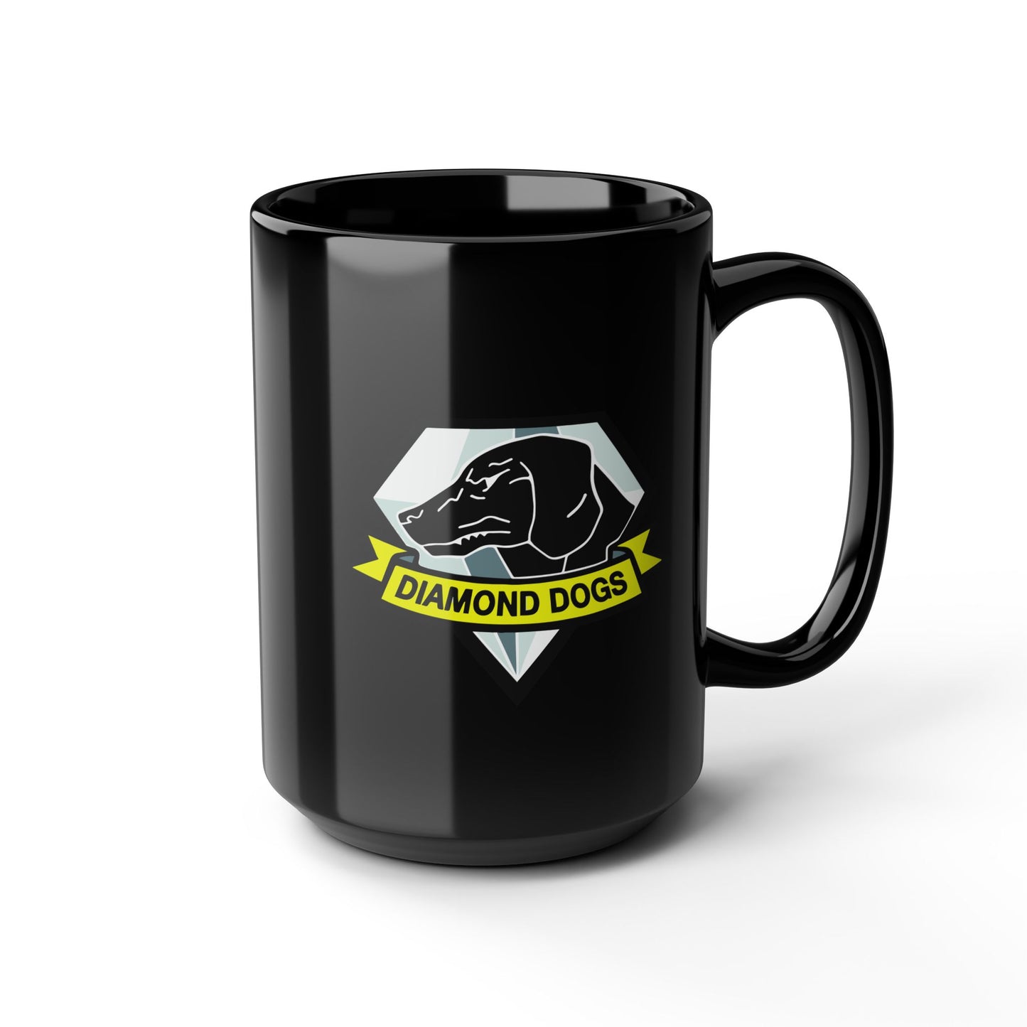 Diamond Dogs - Metal Gear V 11 & 15oz Black Mug