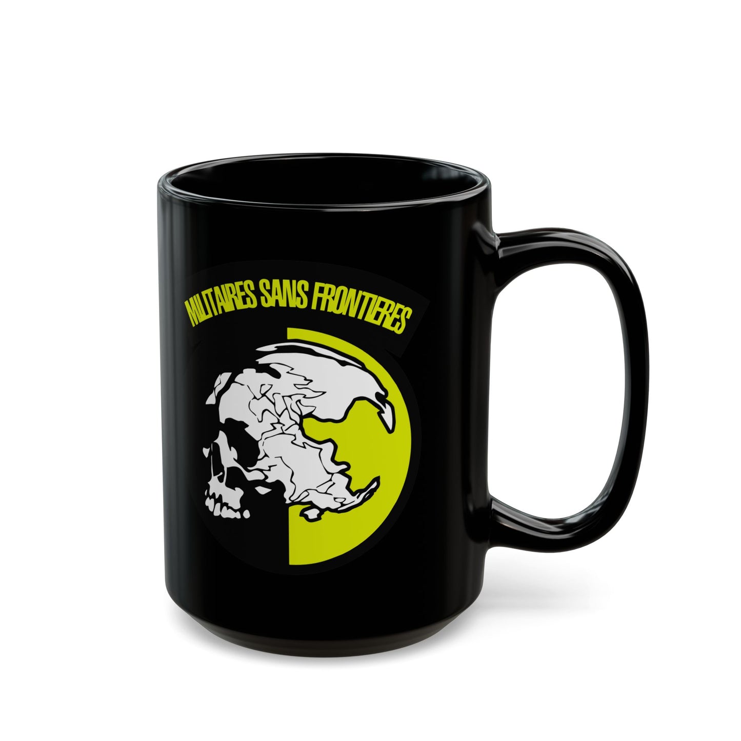MSF Militaire sans Frontieres - Metal Gear 11 & 15 oz Black Mug