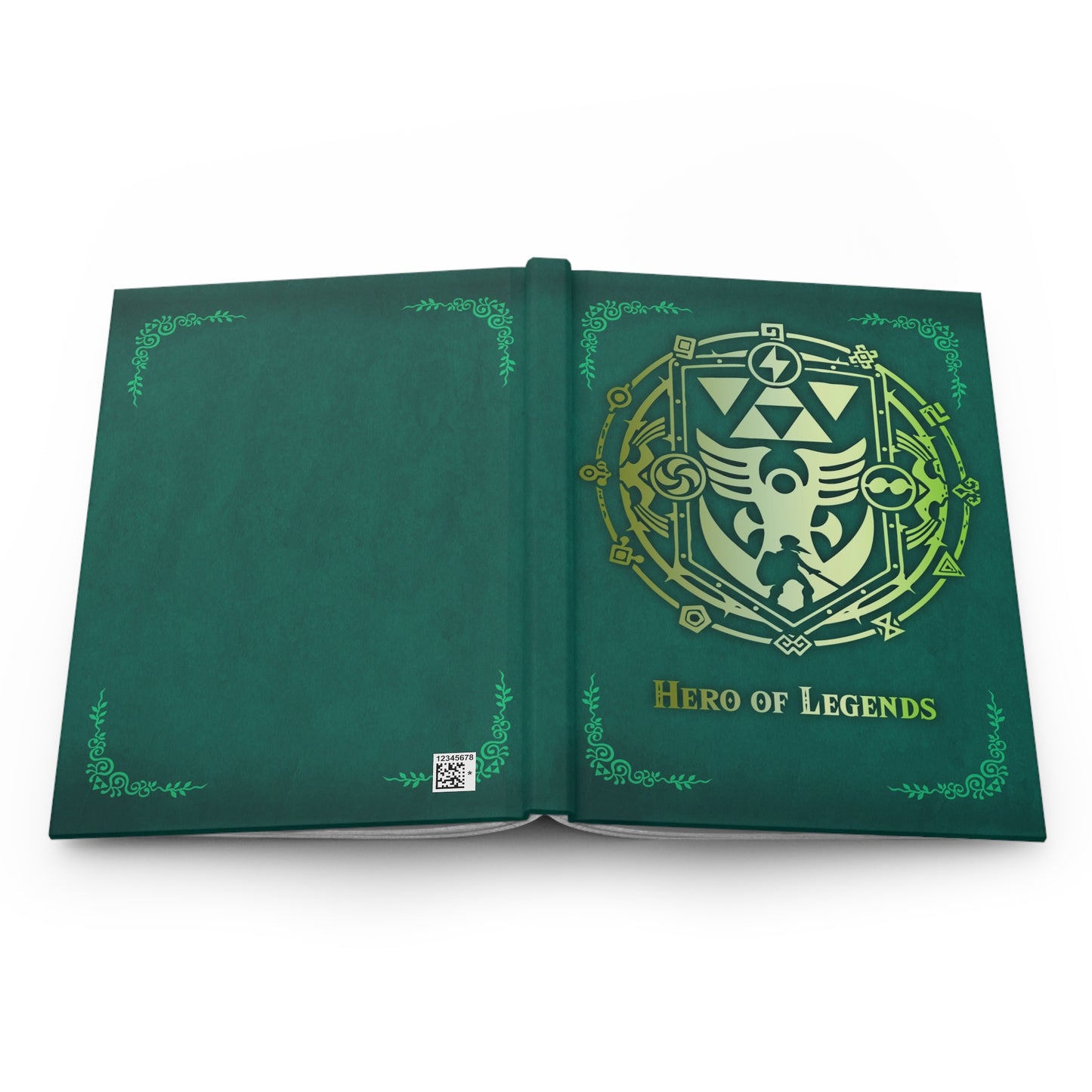 TLOZ Hero of Legends Hard cover Journal - Ruled Line