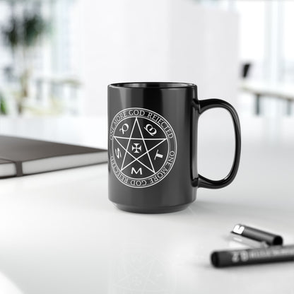 One More God Rejected - Shin Megami Tensei 11 & 15oz Black Mug