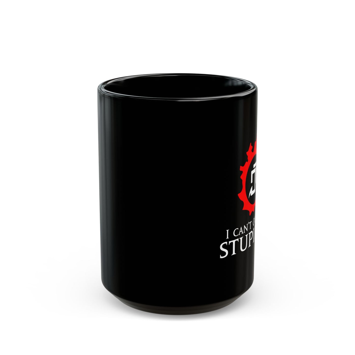 Astrologian - I can't out-heal Stupidity FFXIV 15oz & 11oz Black Mug