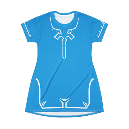 Link Breath of the Wild Champion Tunic T-Shirt Dress