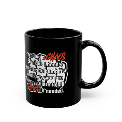 Stranger of paradise forming a party to defeat CHAOS! Final Fantasy Origins 11 & 15 ounce Black Mug