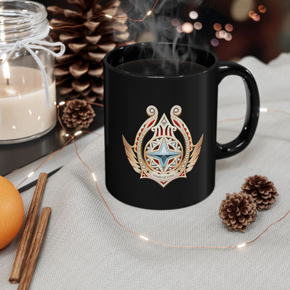 Stars of Lyra from ZZZ 11oz & 15oz Black Mug