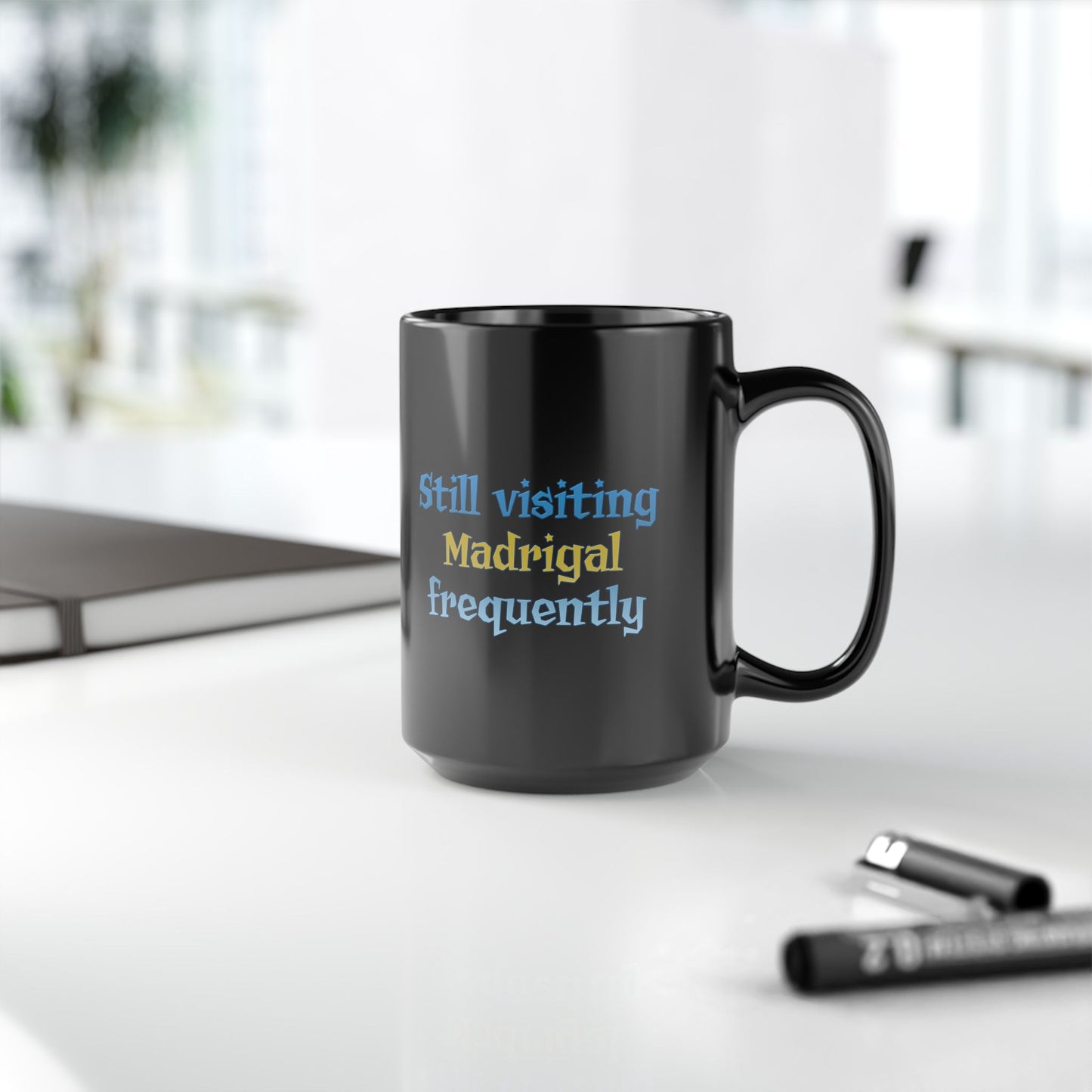 Still visiting Madrigal frequently Flyff Universe 11oz & 15oz Black Mug