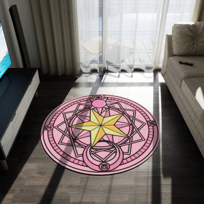 CC Sakura Spell circle Round Rug 60''