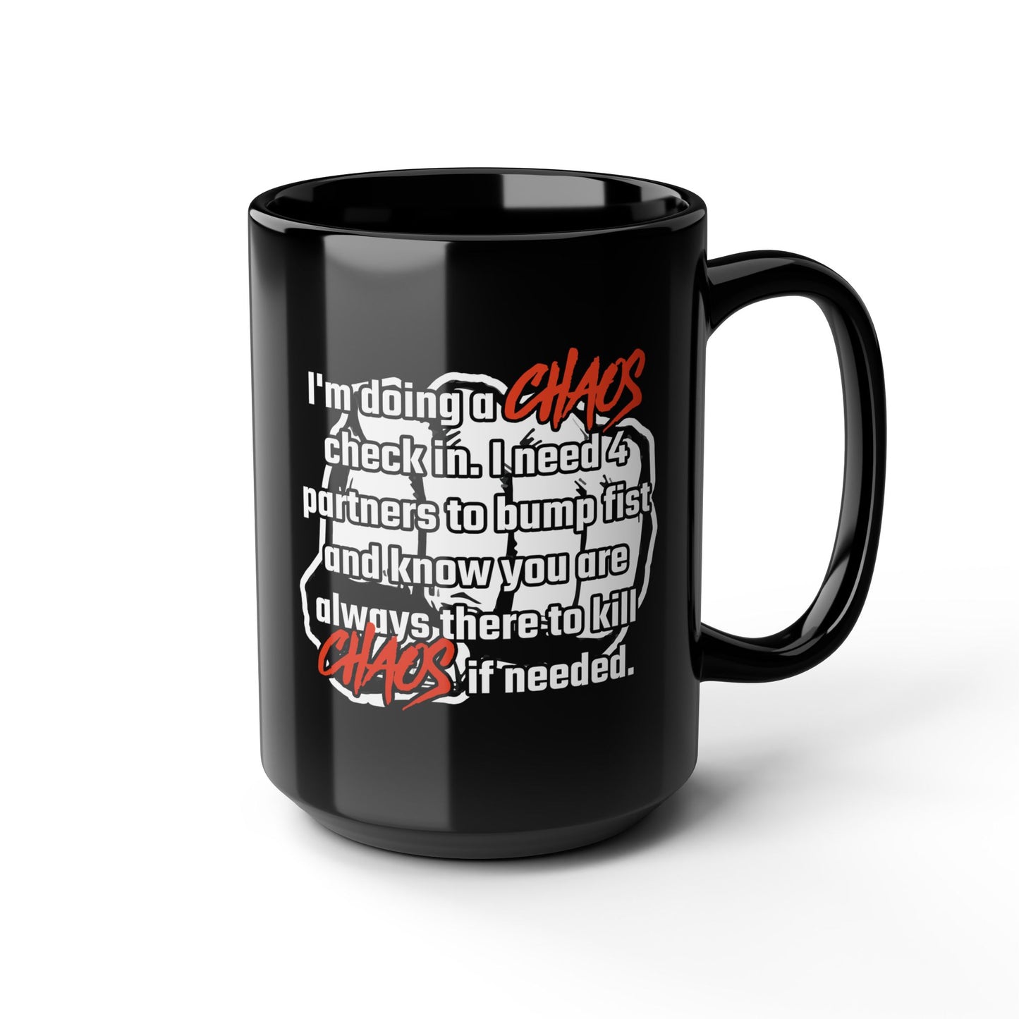 Stranger of paradise forming a party to defeat CHAOS! Final Fantasy Origins 11 & 15 ounce Black Mug