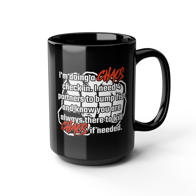 Stranger of paradise forming a party to defeat CHAOS! Final Fantasy Origins 11 & 15 ounce Black Mug