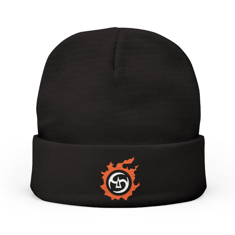 Samurai FFXIV Embroidered Beanie