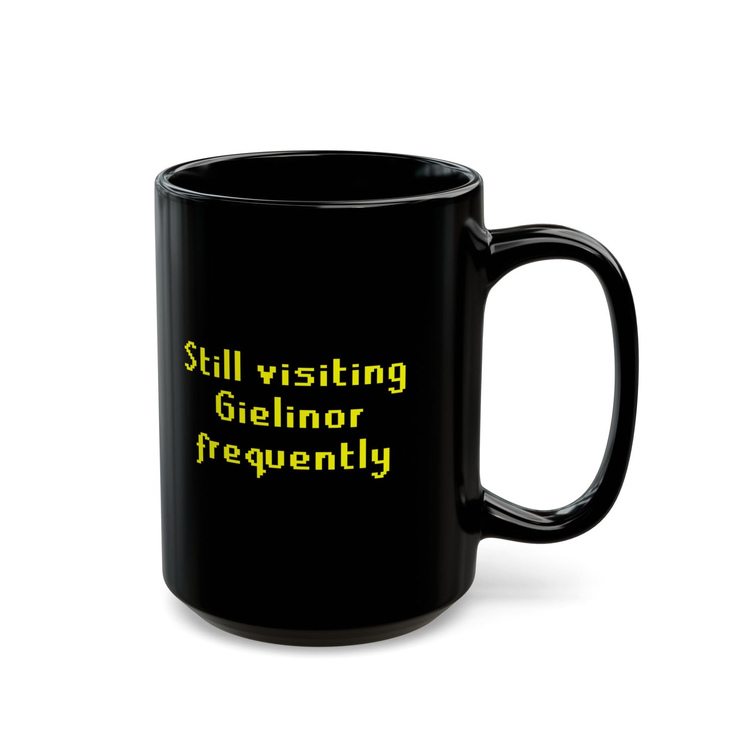 Still visiting Gielinor Frequently Runescape 11oz & 15oz  Black Mug