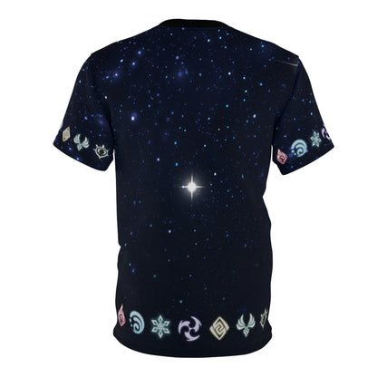 Elemental Traveler - Genshin Impact inspired T shirt