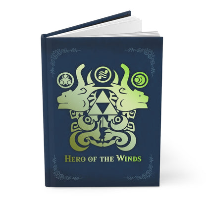 TLOZ Hero of the Winds Hard cover Journal - Ruled Line
