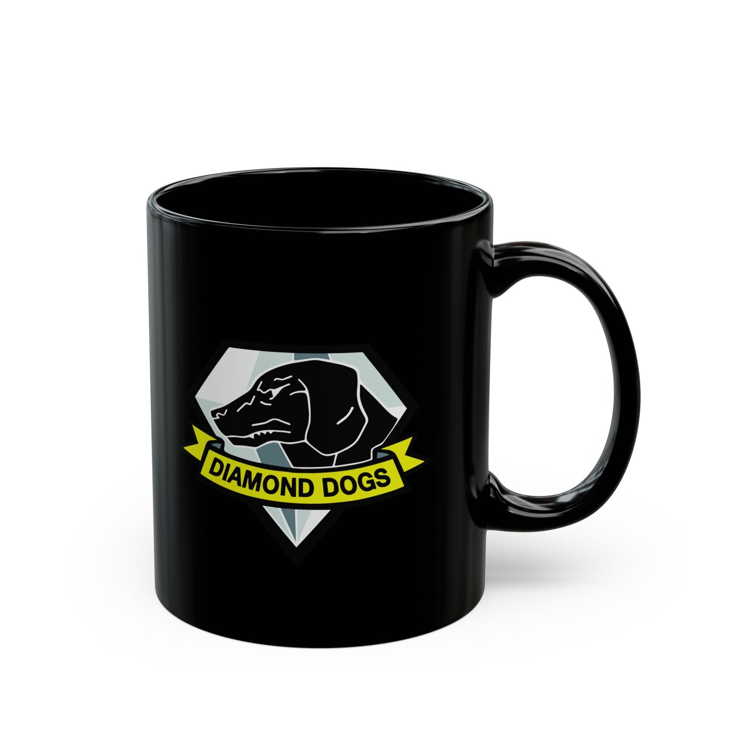 Diamond Dogs - Metal Gear V 11 & 15oz Black Mug