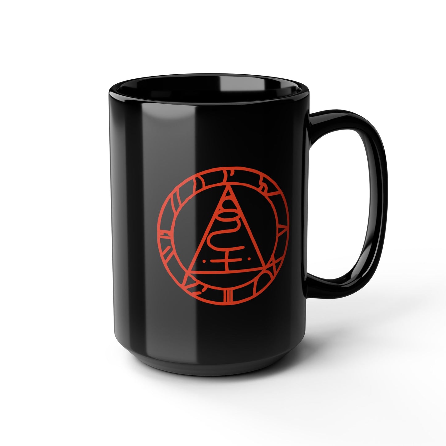 Seal of Metatron - Silent Hill 11oz & 15oz Black Mug