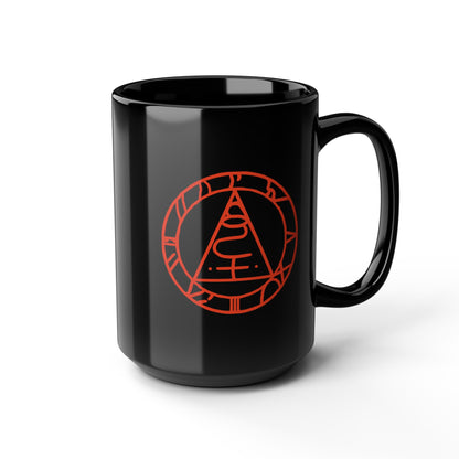Seal of Metatron - Silent Hill 11oz & 15oz Black Mug