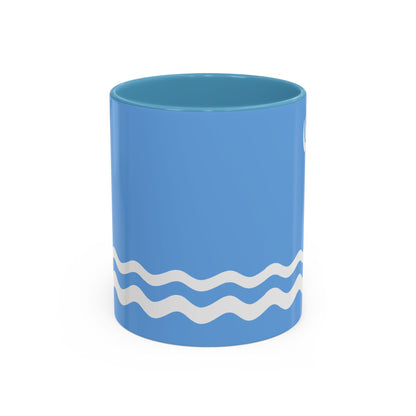 The legend of Zelda Wind waker lobster FFXIV 11-ounce light blue Mug
