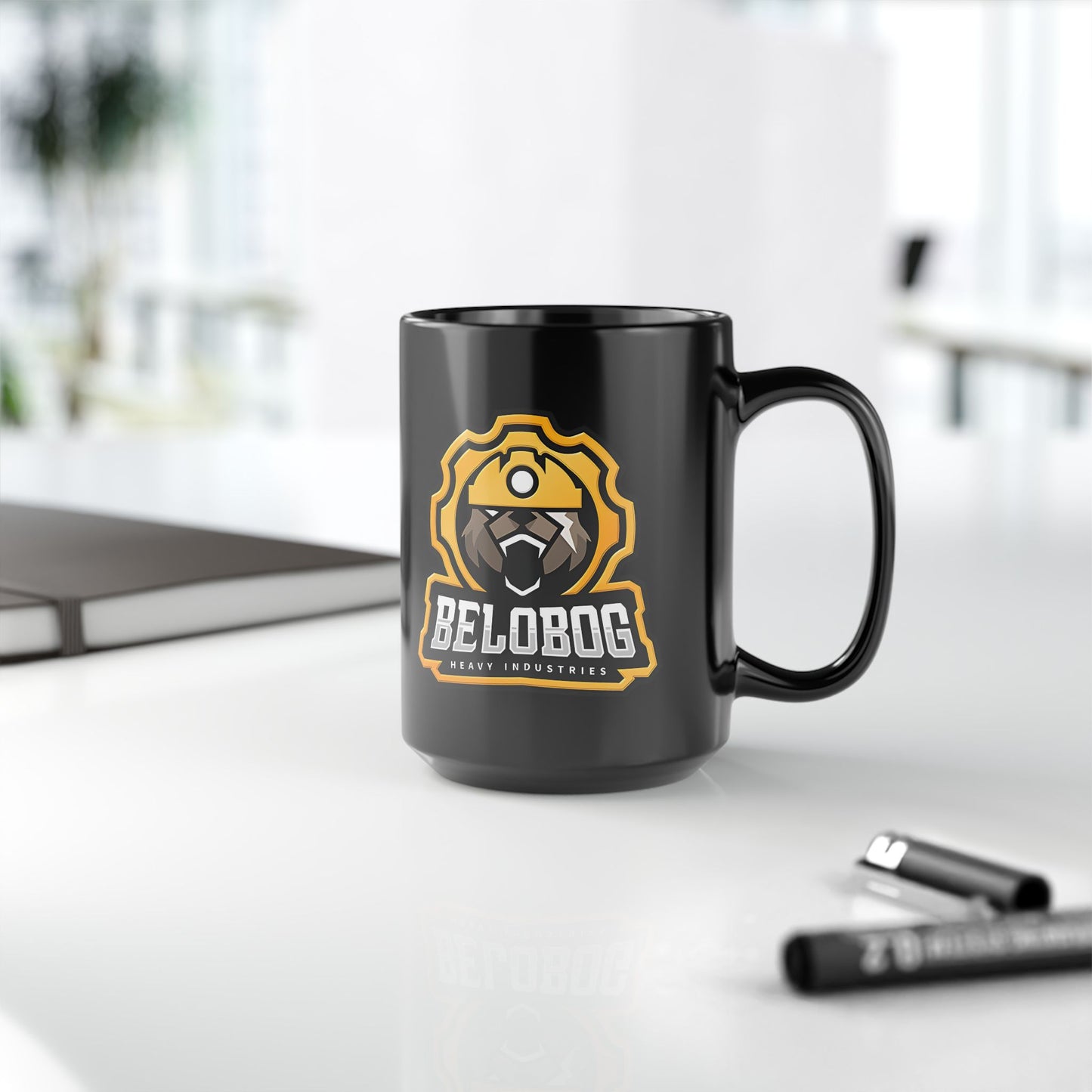 Belobog Heavy Industries from ZZZ 11oz & 15oz Black Mug