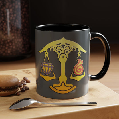 The Immortal Flames from Ul'dah  FFXIV 11-ounce Dark Gray Mug