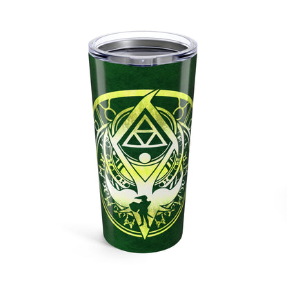 TLOZ Twilight Princess crest Tumbler 20oz