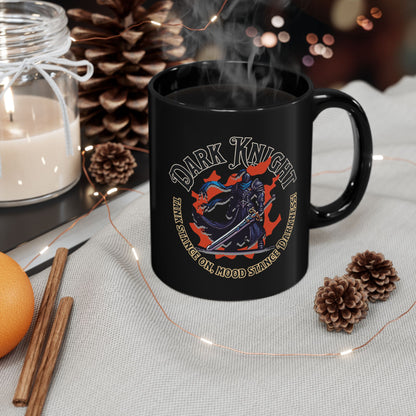 Dark Knight Tank stance on, Mood stance DARKNESS! FFXIV 11oz & 15oz Black Mug