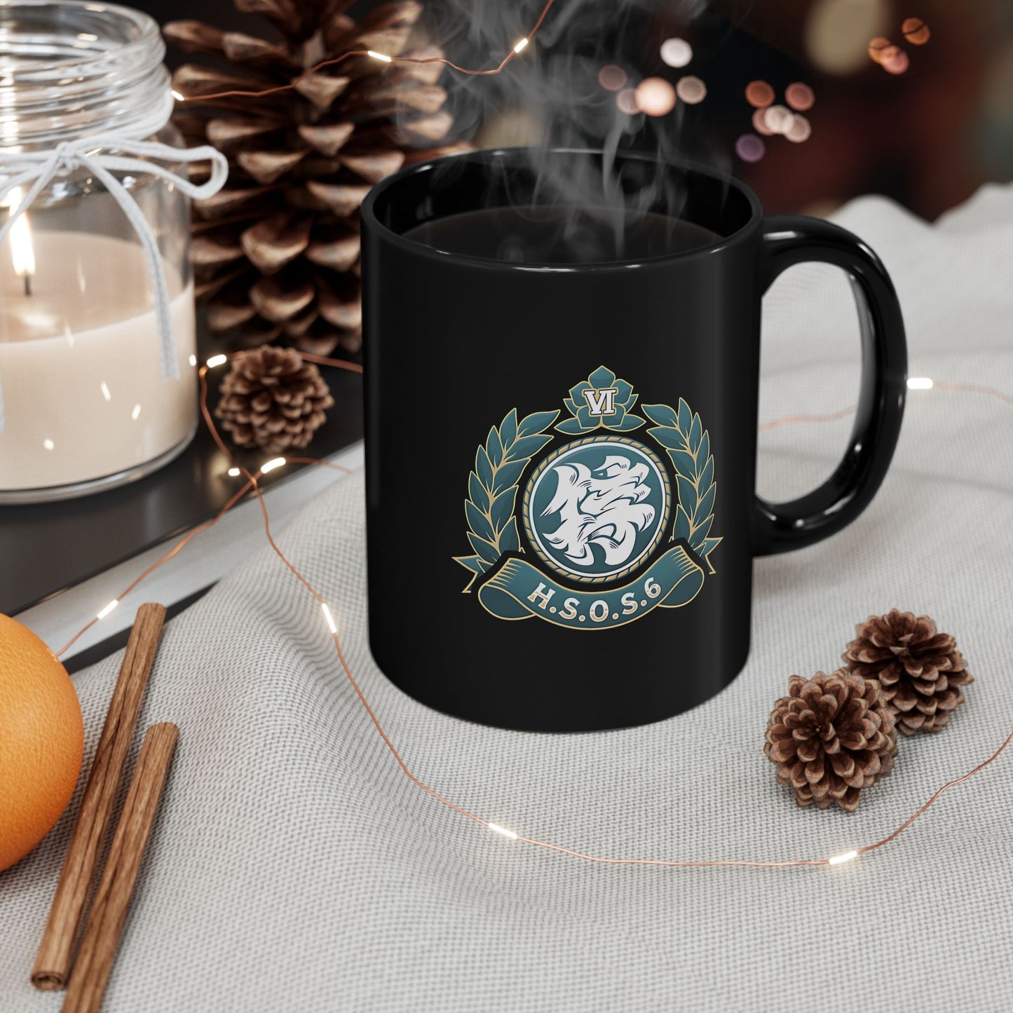 Section 6 from ZZZ 11oz & 15oz Black Mug