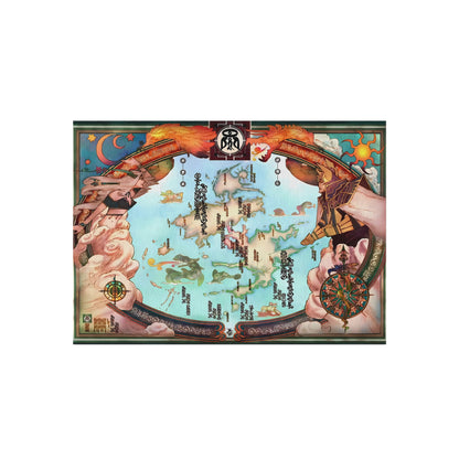 Spira Map - Final Fantasy X Outdoor Rug  24'' to 84''