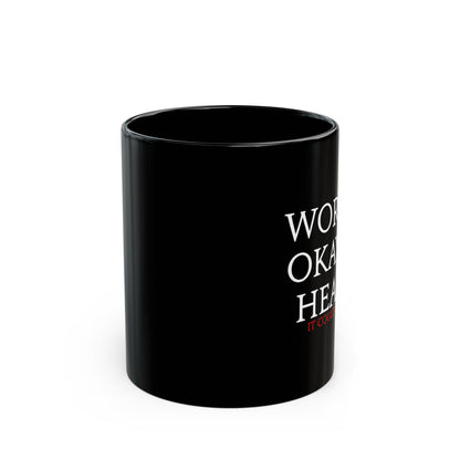 World's Okayest Healer - it could be worse - FFXIV 11oz & 15oz Black Mug