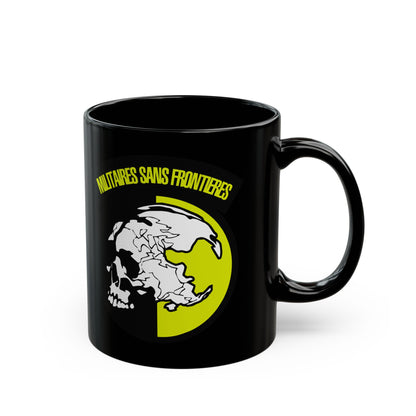 MSF Militaire sans Frontieres - Metal Gear 11 & 15 oz Black Mug