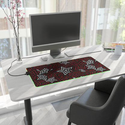 LED Gaming Mouse Pad - Persona 5 UI Design