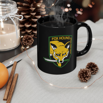 FOX HOUND - Metal Gear 11 & 15oz Black Mug