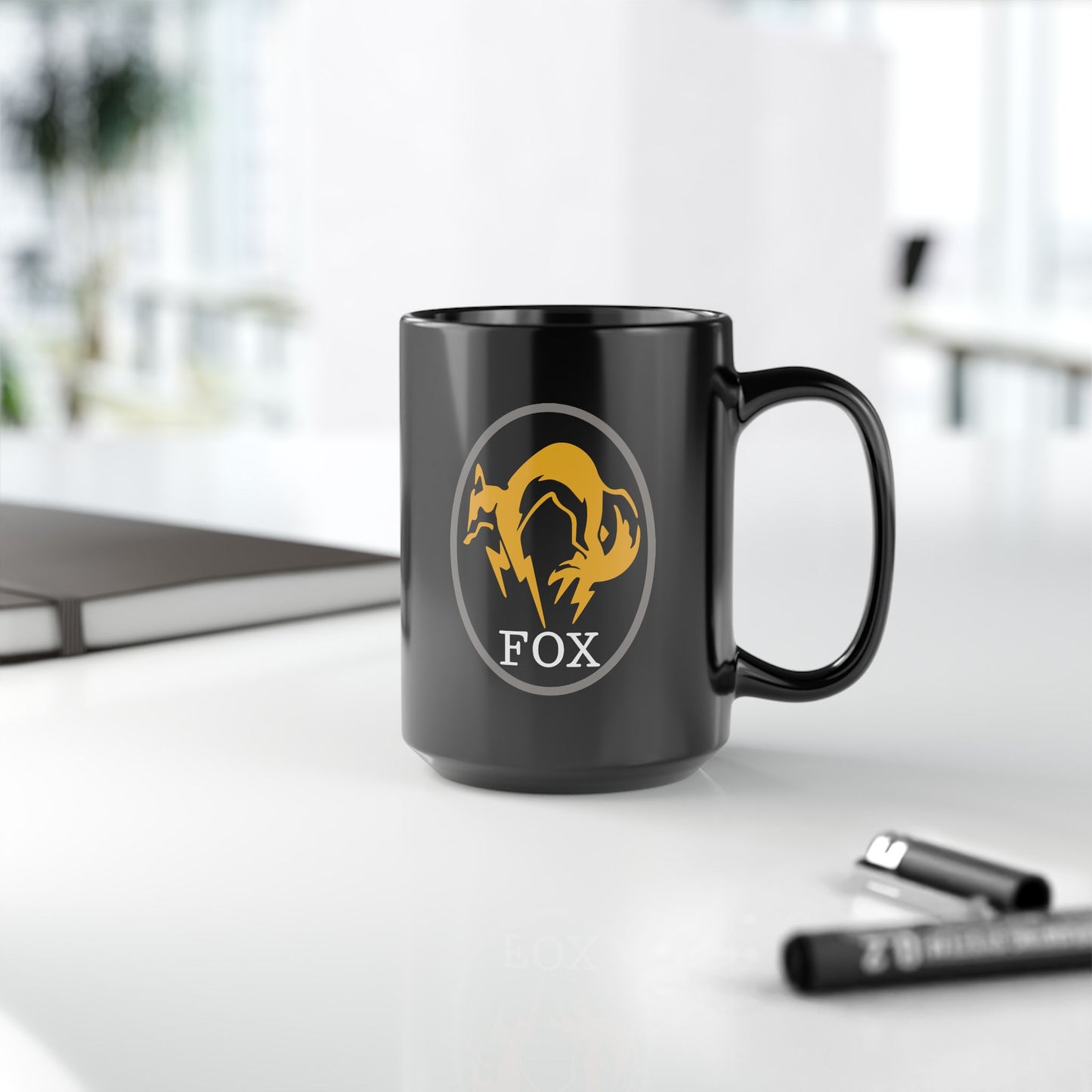 FOX - Metal Gear 11 & 15oz Black Mug