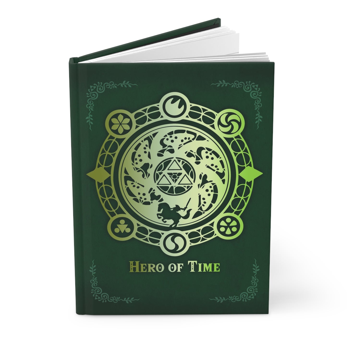 TLOZ Hero of Time Hard cover Journal - Ruled Line