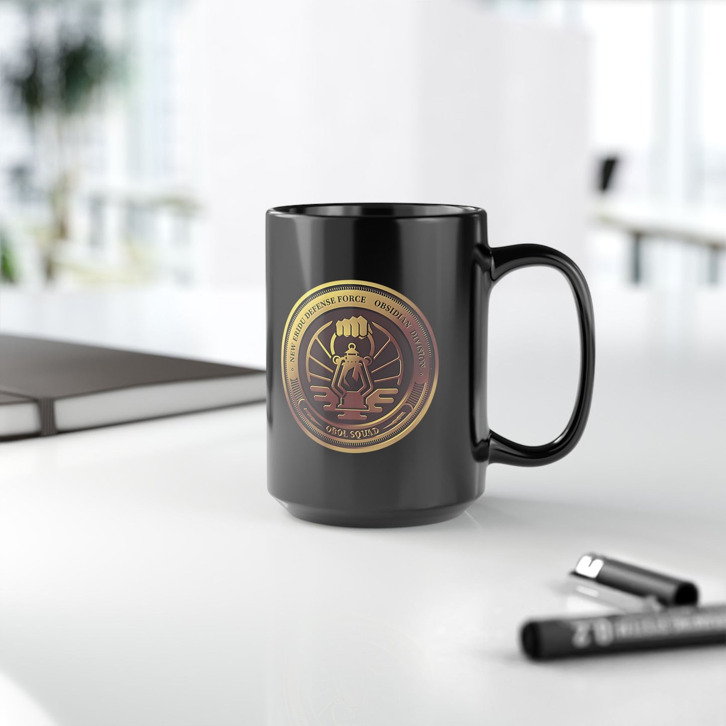 Obol Squad from ZZZ 11oz & 15oz Black Mug