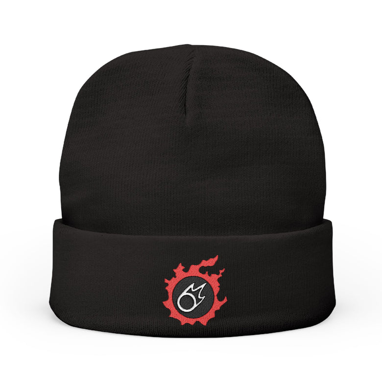 Black Mage FFXIV Embroidered Beanie