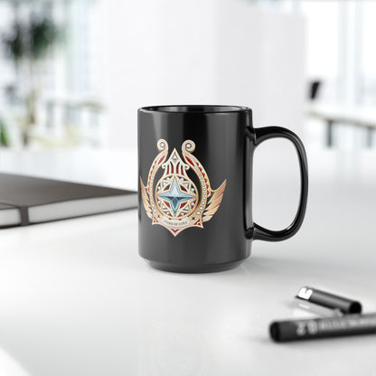 Stars of Lyra from ZZZ 11oz & 15oz Black Mug