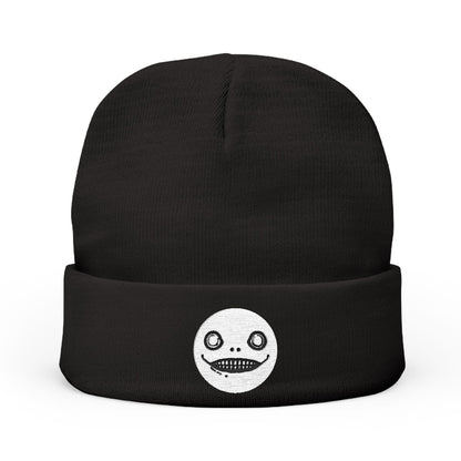 Emil / Yoko Taro face maks Embroidered  Beanie