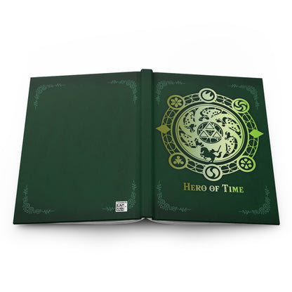 TLOZ Hero of Time Hard cover Journal - Ruled Line