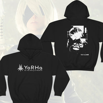 NieR Automata 2B YoRHa Unisex Hoodie