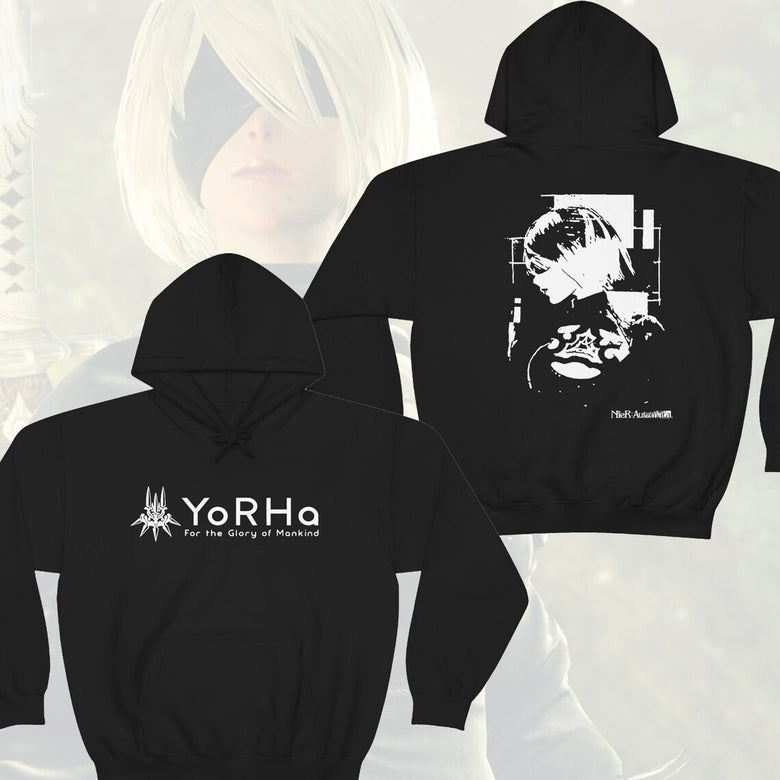 NieR Automata 2B YoRHa Unisex Hoodie