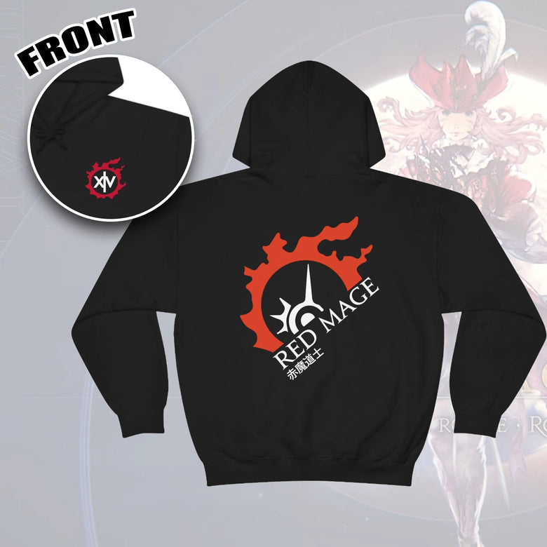 Red Mage - FFXIV hoodie unisex