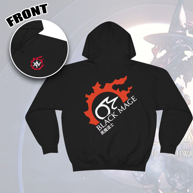 Black Mage - FFXIV hoodie unisex