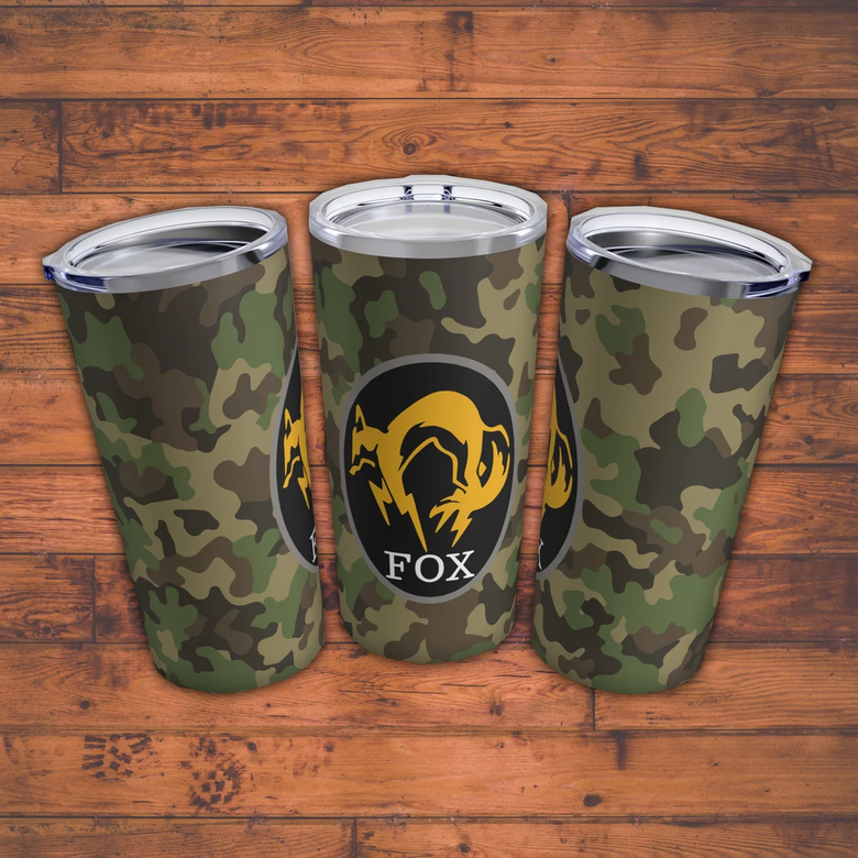 FOX Military Pattern Metal Gear Tumbler 20oz