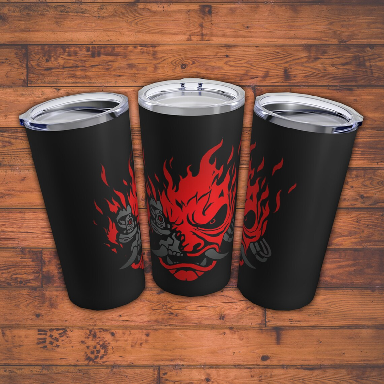 Onicyborg Cyberpunk Tumbler 20oz