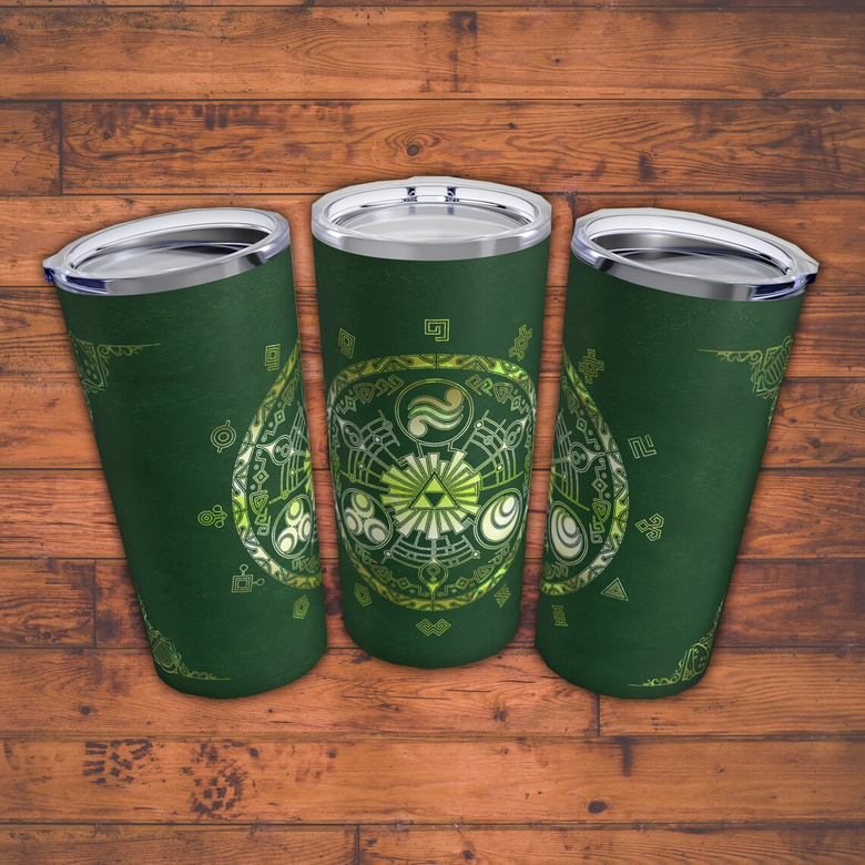 Legend of Zelda Triforce crest Tumbler 20oz