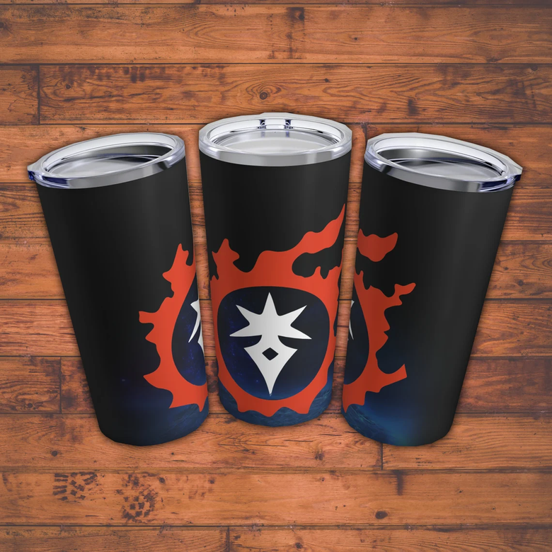 Dark Knight -  FFXIV Tumbler 20oz